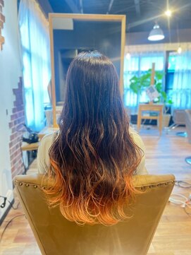 パル ミーツ(pal meets) オレンジグラデーション