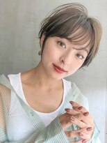 シオン(shion)&nbsp;マロンベージュ似合わせカットメルティカラー_49054