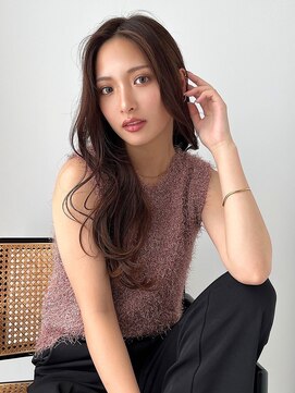 アンジェリカラボ 高田店(ANGELICA LABO) ANGELICA 巻き髪  モカブラウン 大人かわいい