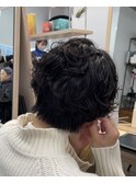 【井上】ショートボブパーマニュアンスパーマ顔周りパーマ横浜