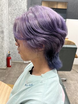 ヌーク 押上店(NooK) ウルフ／ニュアンスパーマ／ブリーチ／メンズ／押上