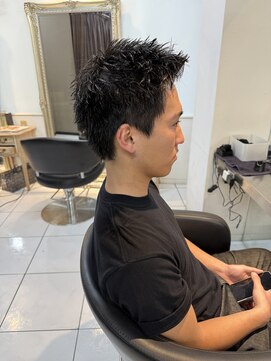 アイズ 海老名(AIZU) スパイキーショート メンズカット メンズショート 短髪