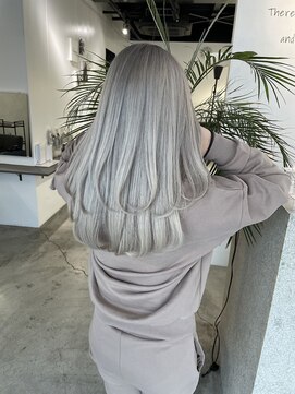 キング 高槻(K!ng) 縮毛矯正髪質改善ハイライトレイヤーカット高槻美容室エクステ