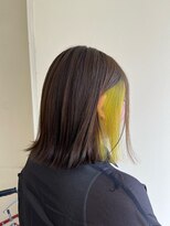 カシェ リタ ヘアー(CACHE'&RITA HAIR)&nbsp;イヤリングカラー◯オリーブベージュ