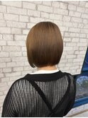 前下がりボブ×インナーカラー