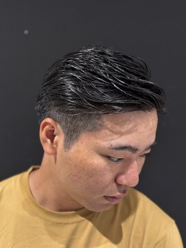 ヒロギンザ 大阪本店(HIRO GINZA) 七三オールバック