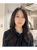 似合わせカット/シースルーバング/レイヤーカット/田中みな実