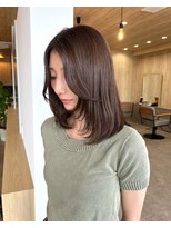 ミナリ(minari)&nbsp;韓国ヘア／透明感ブラウン