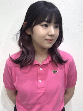 クレム 博多駅店(ChLem) 顔周りカット　インナー　ピンク　髪質改善　くびれ巻き