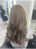 ☆ブリーチなしWカラー×ミルクベージュ/20代/30代/40代