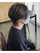 ココロヘアー ウィル 半田山店(Cocolo hair Will) ナチュラルウルフ×メンズミディアム