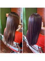 ピールアーク(peal ark)&nbsp;秋◎ワインレッド×ブリーチなし暖色艶カラー