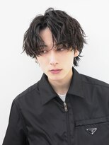 フィフス 仙台(fifth) 仙台メンズパーマシャドウパーマセンターパートマッシュウルフ