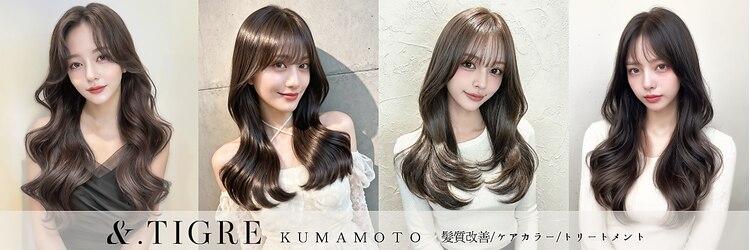 アンド ティグル クマモト(&.TIGRE KUMAMOTO)のサロンヘッダー