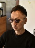 渋髪濡れ感アクティブショート【メンズカット/倉敷/中島】