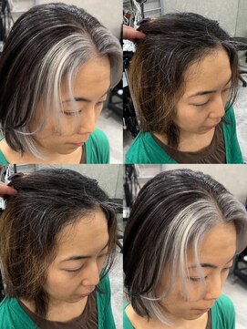 レディアル 大宮(REDEAL ope.) 【みちよ指名】白髪率に合わせた白髪ぼかし