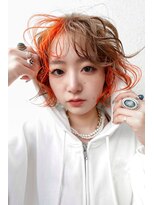 ロスタークラス(ROSTAR class)&nbsp;ベージュ × オレンジ