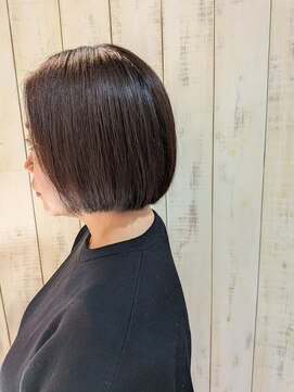 エスポワール 北習志野店(ESPOIR) ボブ×白髪染めナチュラルブラウン