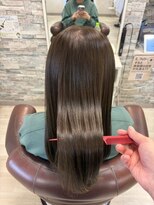 アンサ 伏見桃山店(ANSA) ブリーチなし!オリーブベージュ!