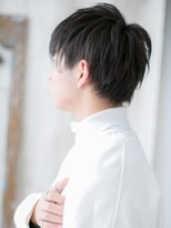 モッズヘア メン 仙台愛子駅前店(mod's hair men)&nbsp;20代30代ナチュラルニュアンスデザインフルバングショートb仙台