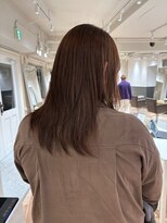 カナージュ(Canage)&nbsp;デザインカラー艶髪ストレートパーマ11.10
