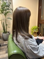 シーン(seen.)&nbsp;髪質改善カラー◎オリーブグレージュ◎