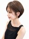 ヘアーメイク ヴェルダ(Hair make VERDA)の写真/フロントバングにこだわった愛されショートで360度どこから見ても大人可愛いスタイルを実現☆