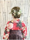 袴や着物のヘアーセットと着付は北区表町ヘアスペースムーンで！