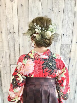 ヘアースペース ムーン(Hair Space MOON) 袴や着物のヘアーセットと着付は北区表町ヘアスペースムーンで！
