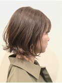 動きのあるボブ