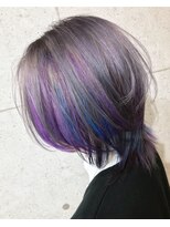 ヘアテリア リュウ 大塚(hair teria ryu) ラベンダーグレー×ブルーバイオレット【ryu 大塚 北口】