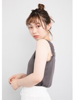 モカ ヘアーデザイン(moca HAIR DESIGN) 【moca HAIR DESIGN】お団子ルーズアップ