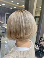 アッシュ 池袋店(Ash)&nbsp;ホワイトブロンドベージュ　ブリーチ二回必須！　　＃池袋駅