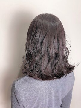 ヘアサロンエム 川越(HAIR SALON M) デザインカラー/厚めバング/ローライト/スリークボブ