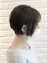 デイジー インデックスヘア 大島店(DAISY index hair) 耳かけショート濡れ髪抜け感ミニボブクールショートくびれヘア