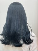 クールビューティーなヘアカラー