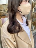 【韓国ヘア/大人ガーリー】チョコレートグレージュ