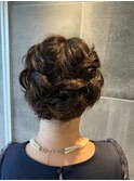 結婚式ヘアセット