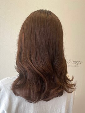 ザ ラブズ ラフズ ヘアー 本店(the loves laughs hair) 艶ベージュ