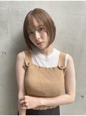 美髪ピンクブラウン【髪質改善/縮毛矯正】