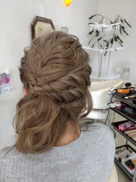 ココロ(Cocoro) ハーフアップ