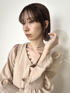 ルーフ 用賀(ROOF) 大人ツヤ感カラー【ROOF用賀】#トリートメント#髪質委改善