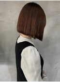 ぱつんと切りっぱなしbob