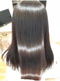 ツヤ髪☆縮毛矯正+髪質改善トリートメント
