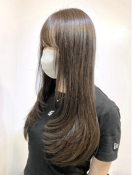 リリー シブヤ(Lilly shibuya) 【Lilly渋谷】#アッシュブラウン#レイヤーカット#韓国