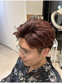 ツーブロックナチュラルツイストスパイラルパーマ