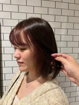 ナビ 船橋駅(nabi) コーラルピンク/フェイスフレーミング