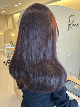ランリ 名古屋名駅(ranri) 【20代～30代】艶髪バーガンディーカラー