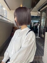 サロン シー(salon sea)&nbsp;salon sea　仙田　ブリーチ無しグレージュ