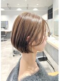 大人ナチュラルショートボブ